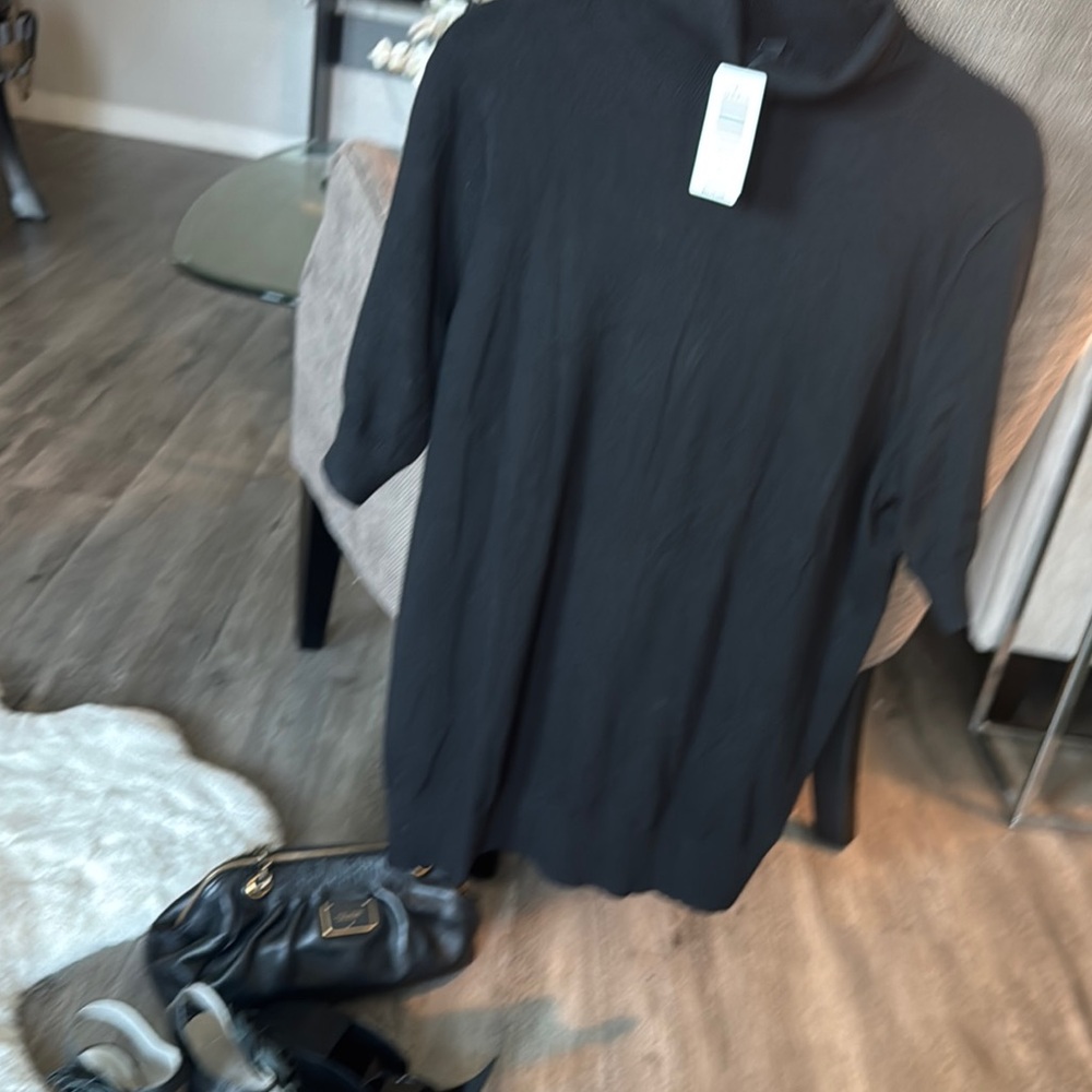 CLOSET CLEARANCE - Torrid Black Turtleneck Top